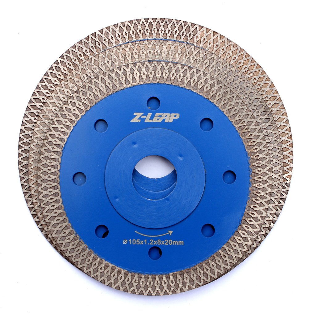 Super Thin Rim Turbo Diamond Saw Blades 4 Inch & 4.5 Inch & 5 inch for Cutting Granite Marble Ceramics Porcelain Tiles