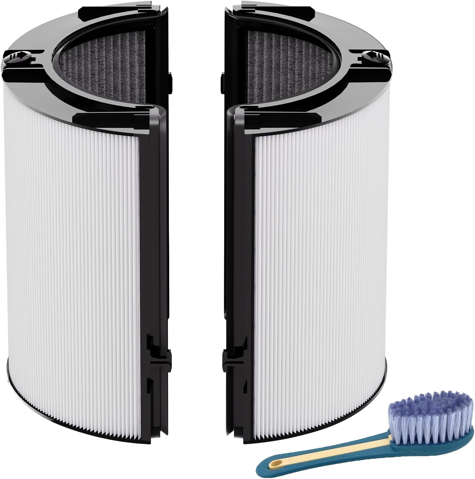 360° Combi 2 in 1 HEPA+Carbon Replacement Filter Compatible with Dyson HP1 TP06 HP06 PH02 PH01 PH03 PH04 HP09 TP09 HP07 TP07 TP10 HP10, H13 Grade True HEPA Replacement Filter