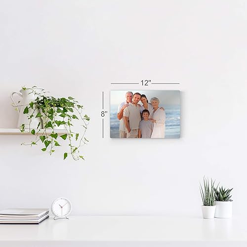 Miniatura 5 de Smile Art Design Imagen personalizada de metal personalizada para decoración de pared, impresión de metal, pon tu foto en metal, impresiones