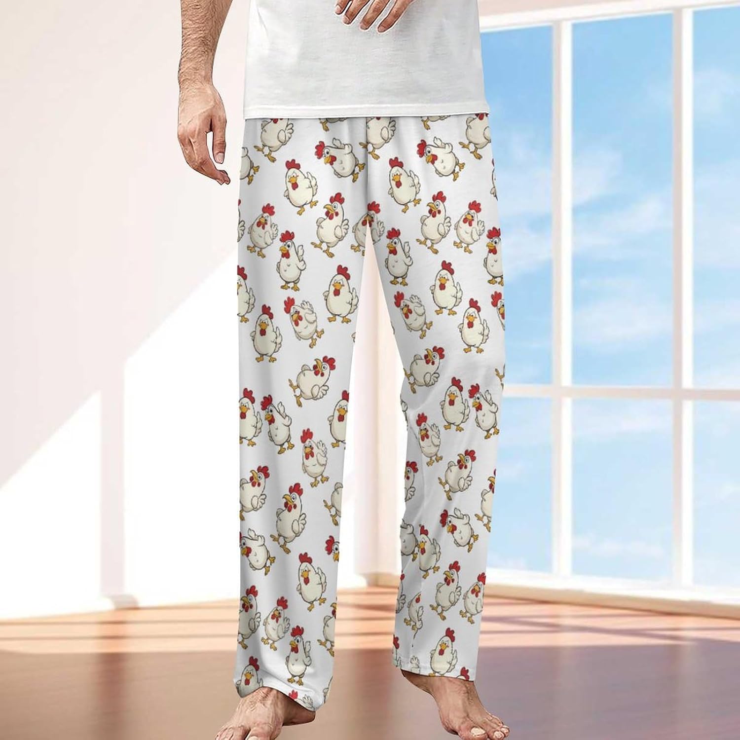 Men's Pajama Pants Lightweight PJs Bottoms, Lounge Sleepwear PJ Pants - Image 2