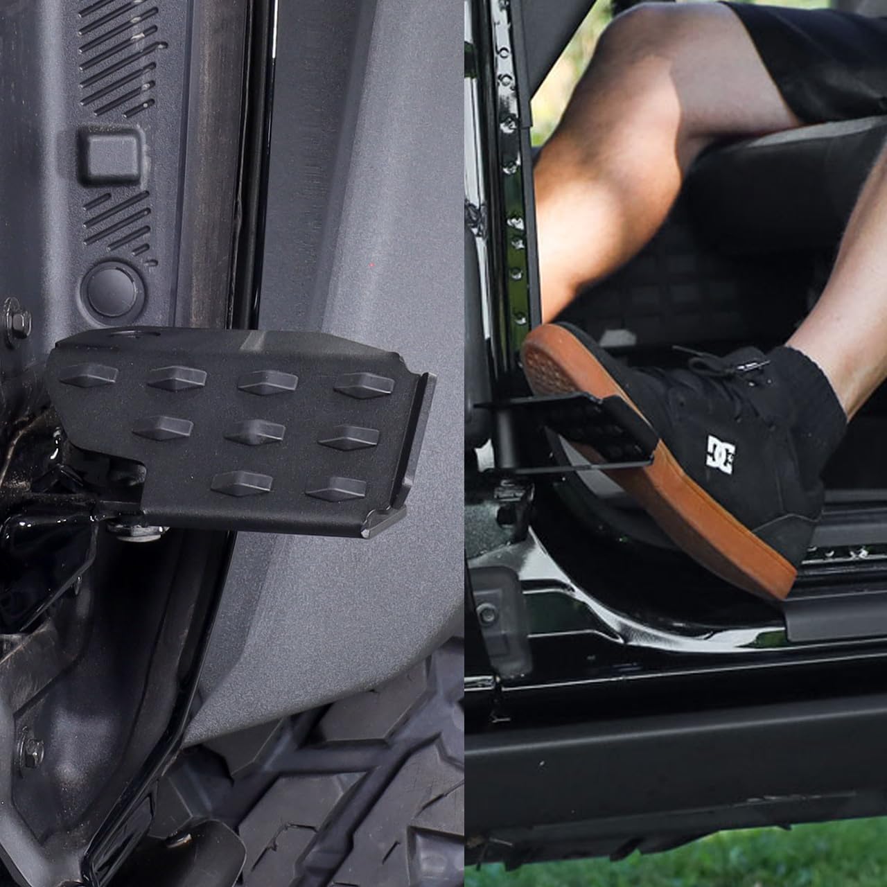 IAG I-Line Foot Rest Pedal Anti-Slip for Ford Bronco 2021+ 2/4 Door (Not Sport)