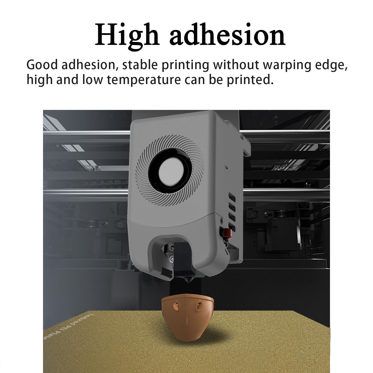 HzdaDeve AD5X Placa de construcción con mango para 5M/5M Pro/AD5X Placa texturizada de doble cara Cama calefactada Muelle Acero Plataforma Flexible Impresión sin pegamento para impresora 3D FLASHFORGE