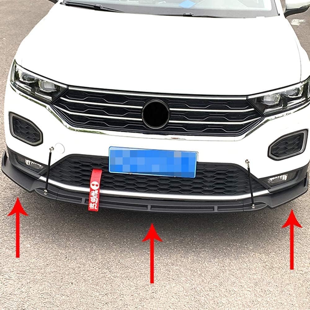 Kit Garniture Haut-Parleurs Portes VW T-ROC 2018-2023 - 4 Pièces Inox Argent Tuning