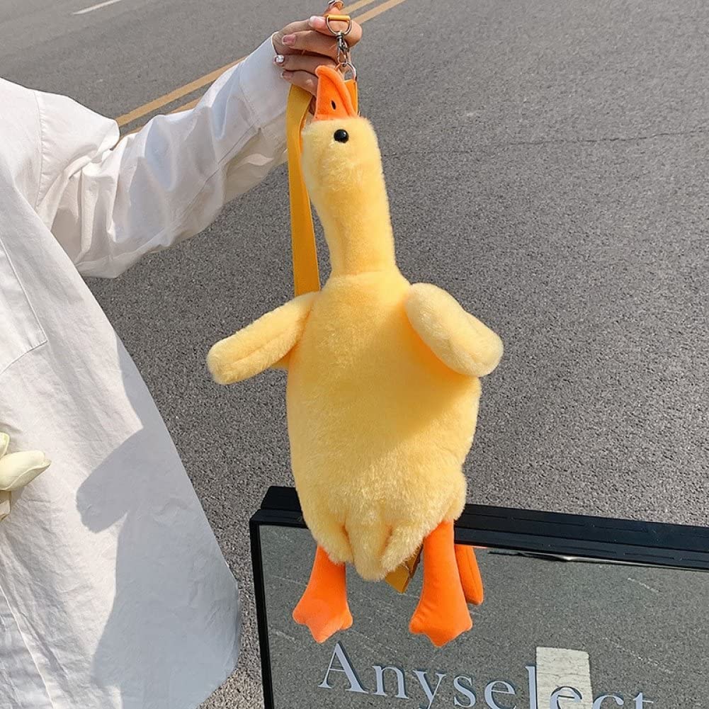 Amazon.co.jp: かわいい アヒル ぬいぐるみ ショルダーバッグ クロス