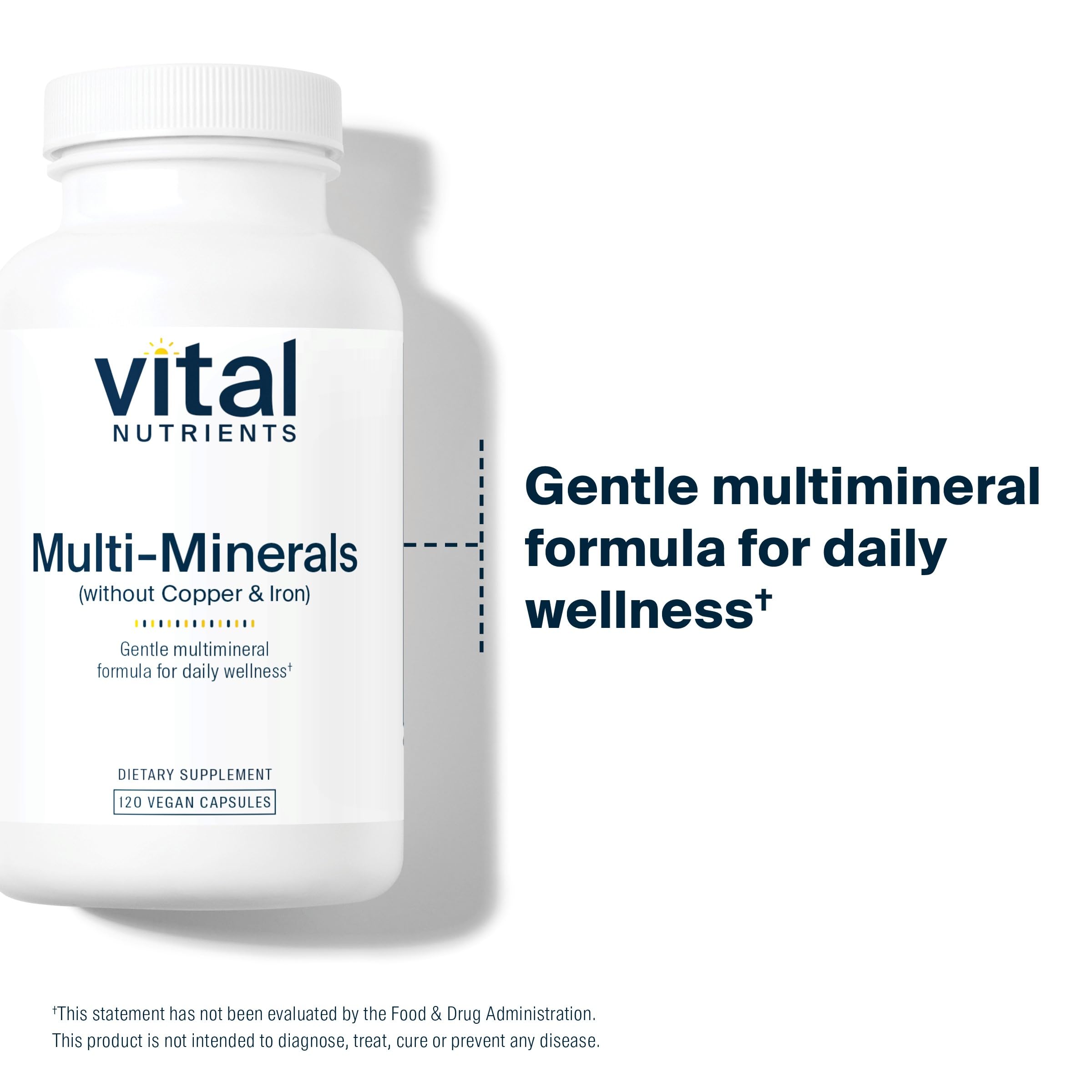 Vital Nutrients Multi-Minerals, 120 Capsules — Amazon image 6