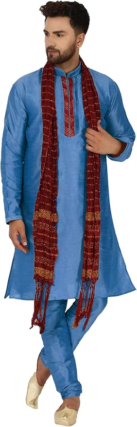 Fleece pyjama - 2-delig - BLAUW - 12.00