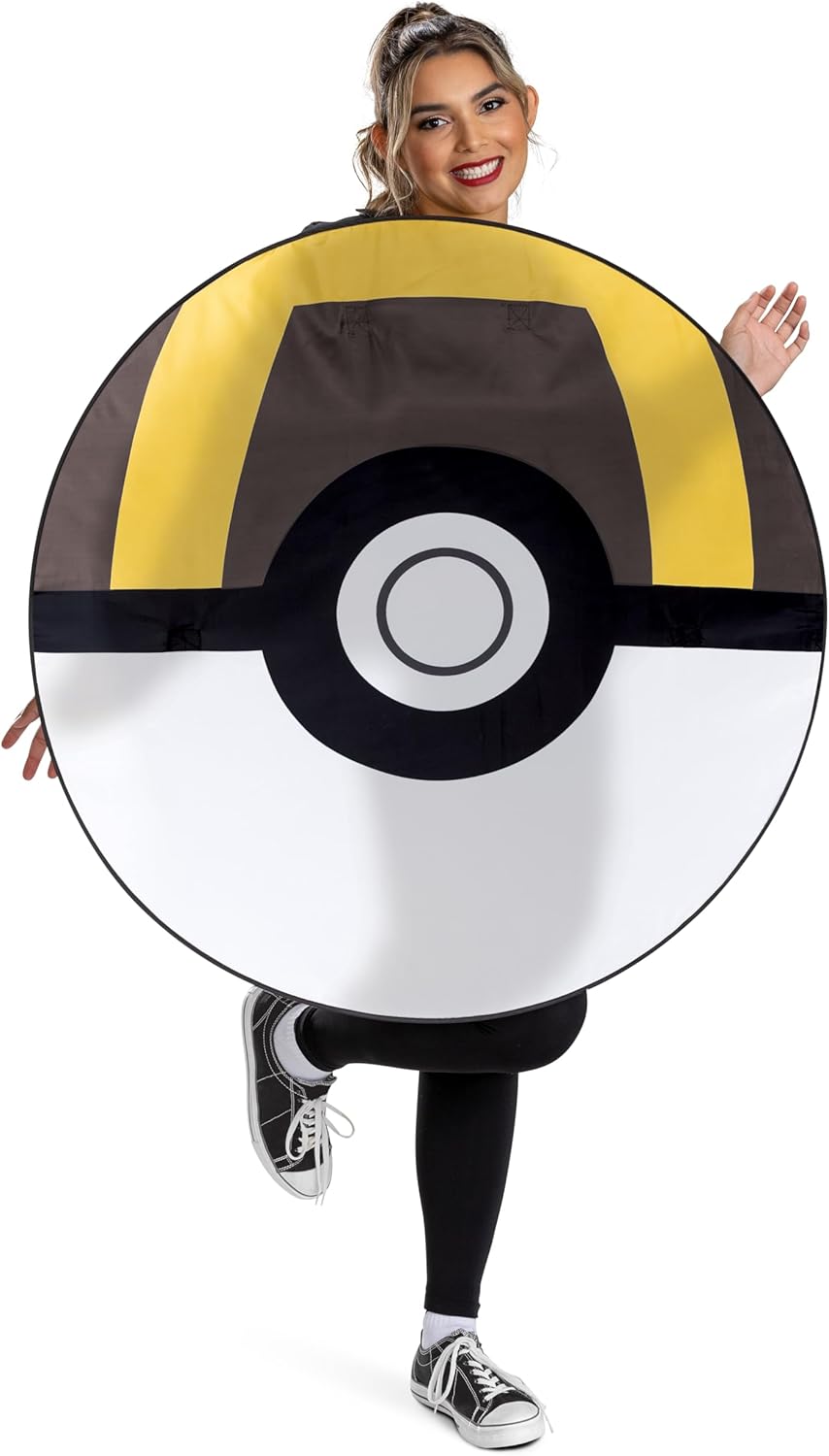 Disguise Ultra Ball Pop Out Costume, Official Pokemon Costume Overlay, Unisize 8 and up - Image 3