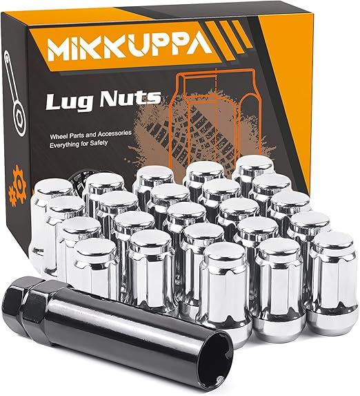 MIKKUPPA 23pcs 1/220 Lug Nuts Spline Replacement for