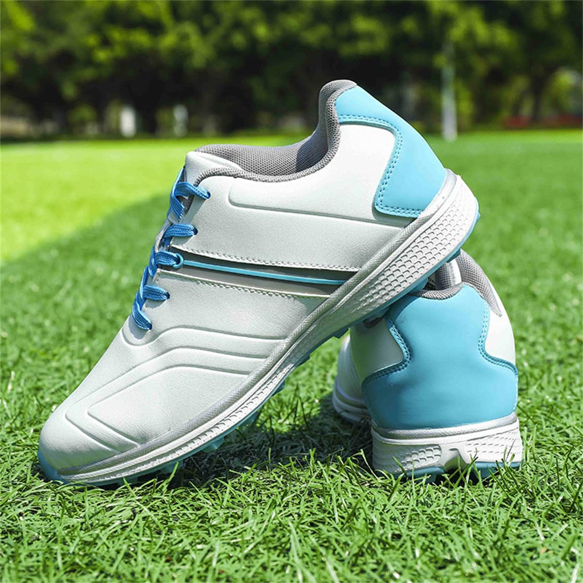 Femmes Extra Wide Fit Golf Trainers Arch Support Chaussures De Marche Casual Légères Sneakers pour Gym Fitness Golf