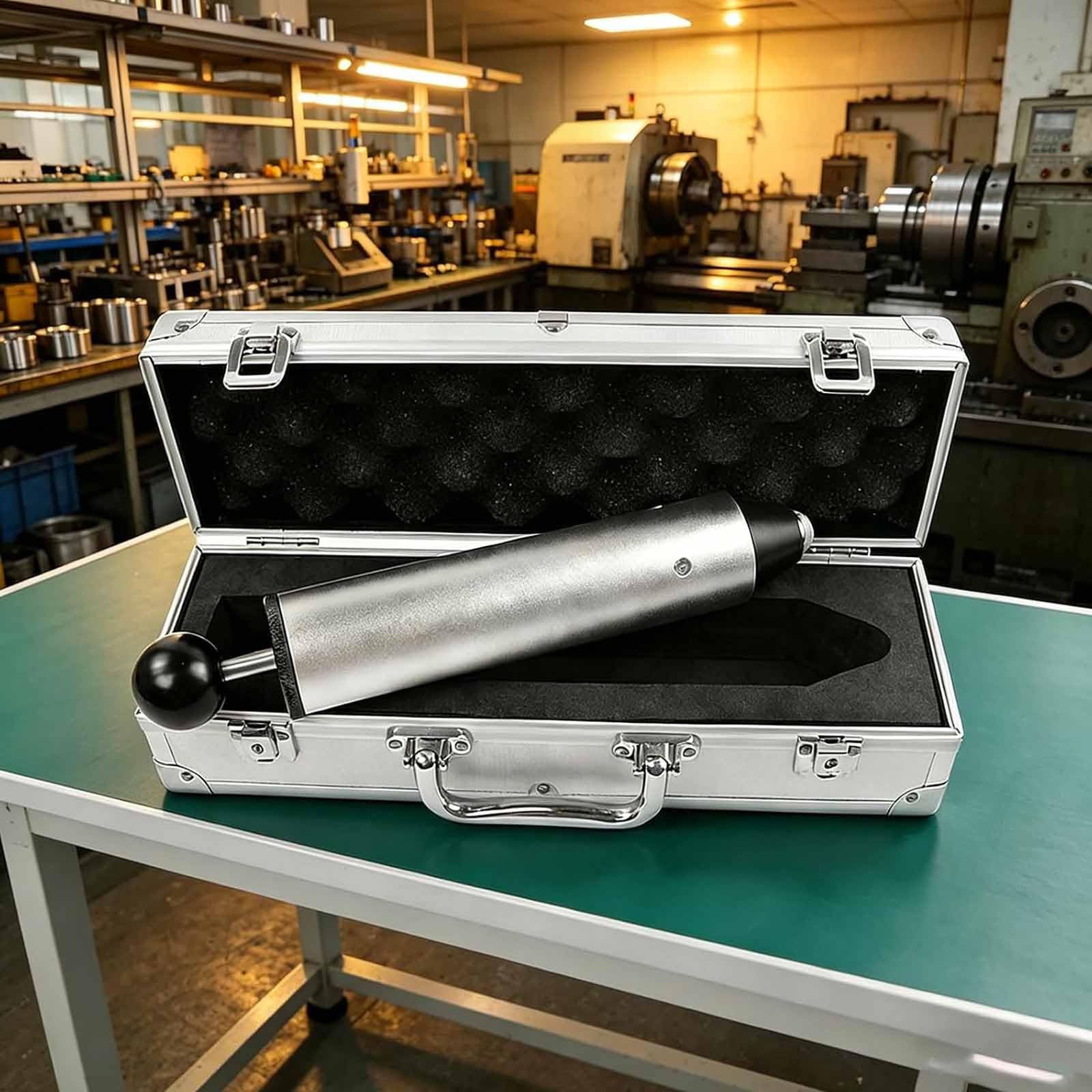 Sprężynowy młotek udarowy, test młota odbicia, poziomy energii: 0,2 j/0,35 j/0,5j /1j opcjonalnie, materiał ze stopu aluminium, dla produktów elektronicznych nr 1j