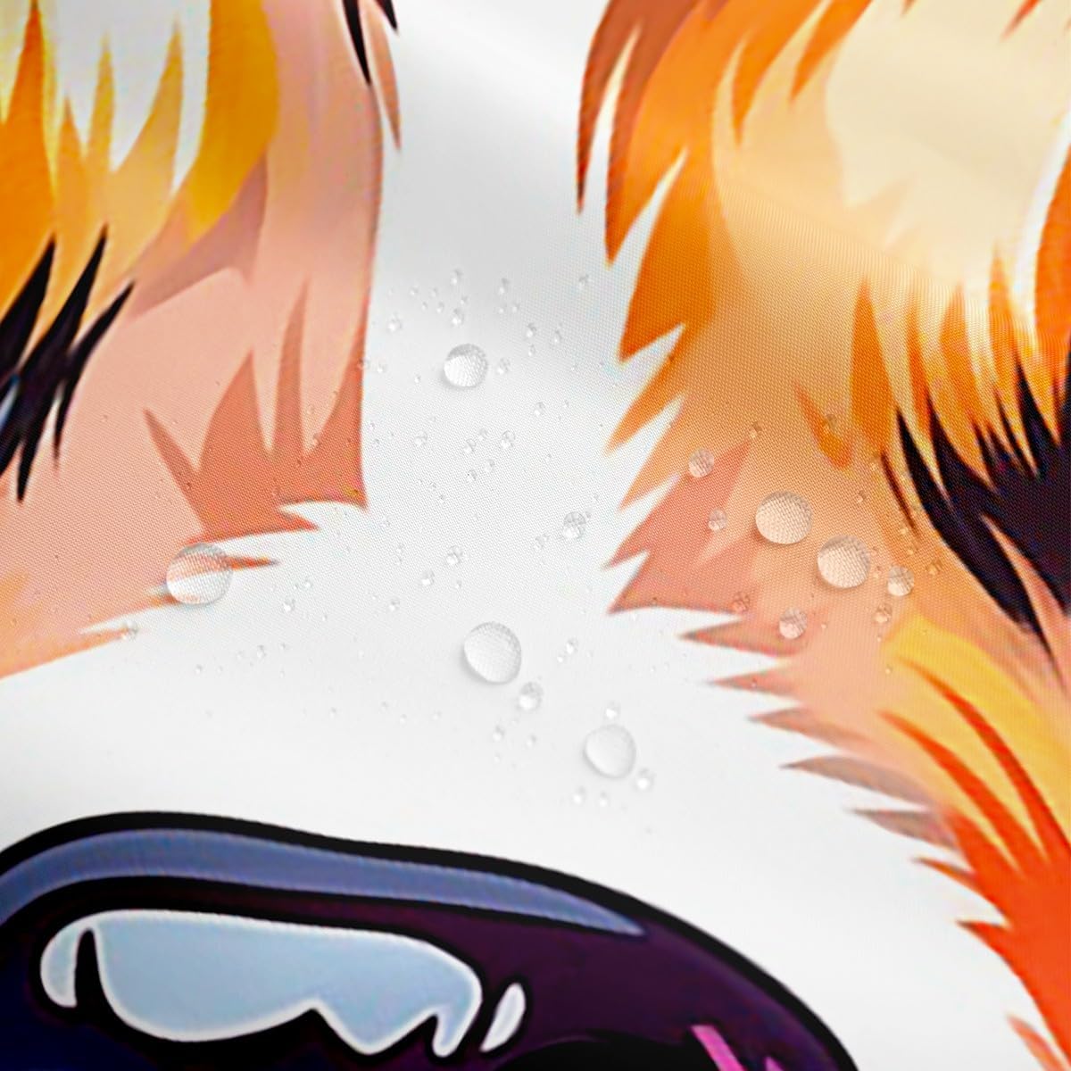 Kids Cute Corgi Waterproof Bathroom Curtain Kawaii Dog Pet Shower Curtain 72x78,Rainbow Graffiti Splatters Bath Curtain Cartoon Pug Watercolor Waterproof Fabric Animal Theme Waterproof Cloth