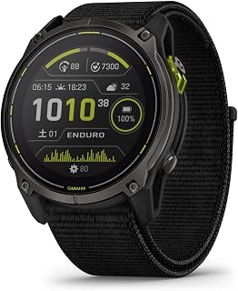 ガーミン(GARMIN) Enduro 3 51mm 【ランニング・ゴルフ・登山・サイクリング等30種類以上対応】【Android/iOS対応】【Suica機能搭載】【ビジネスシーンもOK】【日本正規品】心電図(ECG)アプリ対応モデル