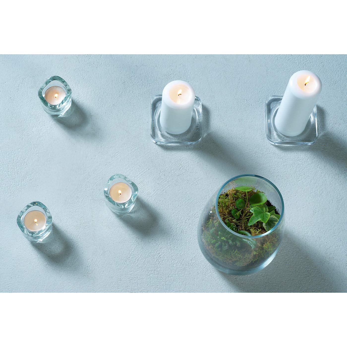 Glimma IKEA - Velas de té (100 unidades), color blanco