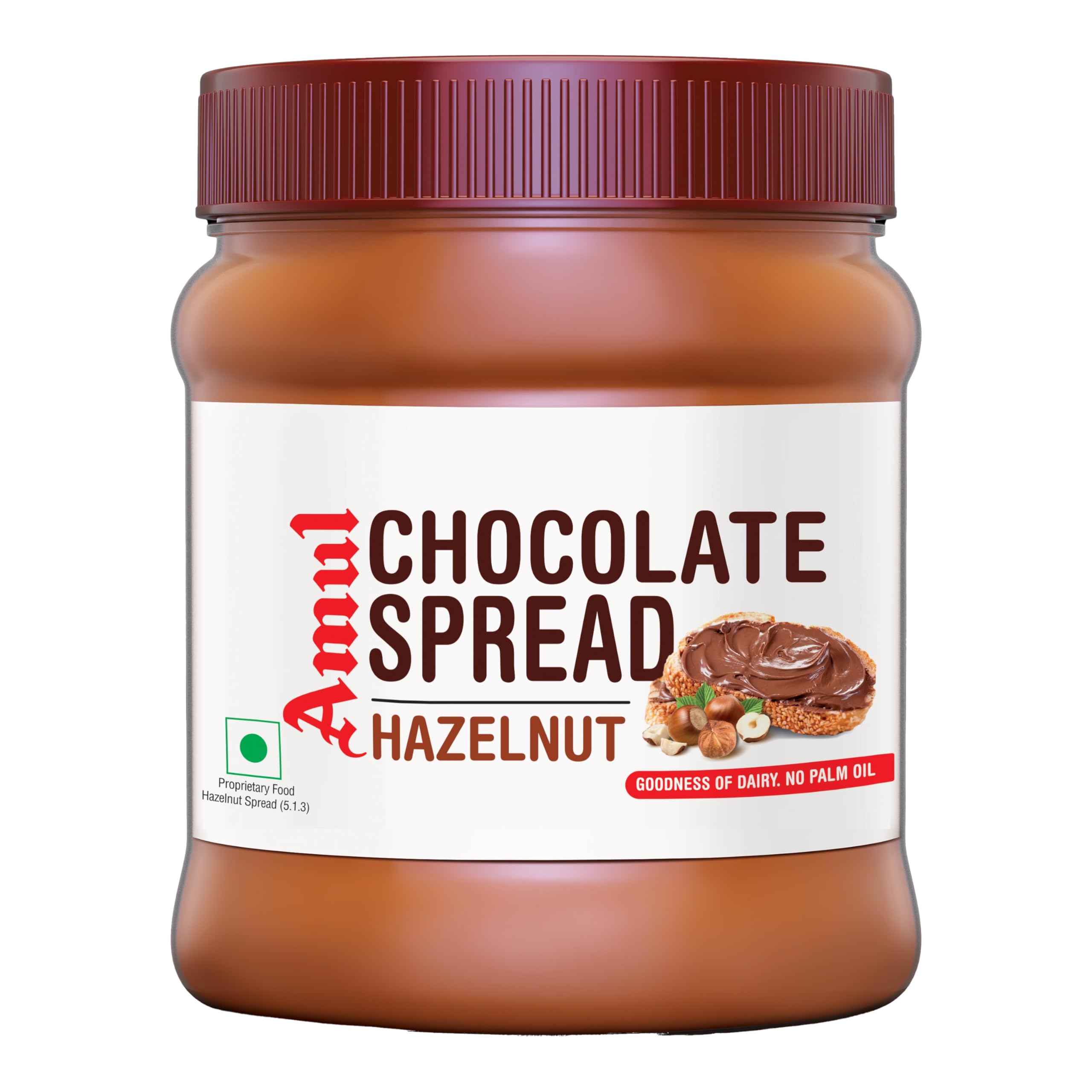 Amul Chocolate Spread Hazelnut, 300g-image-0