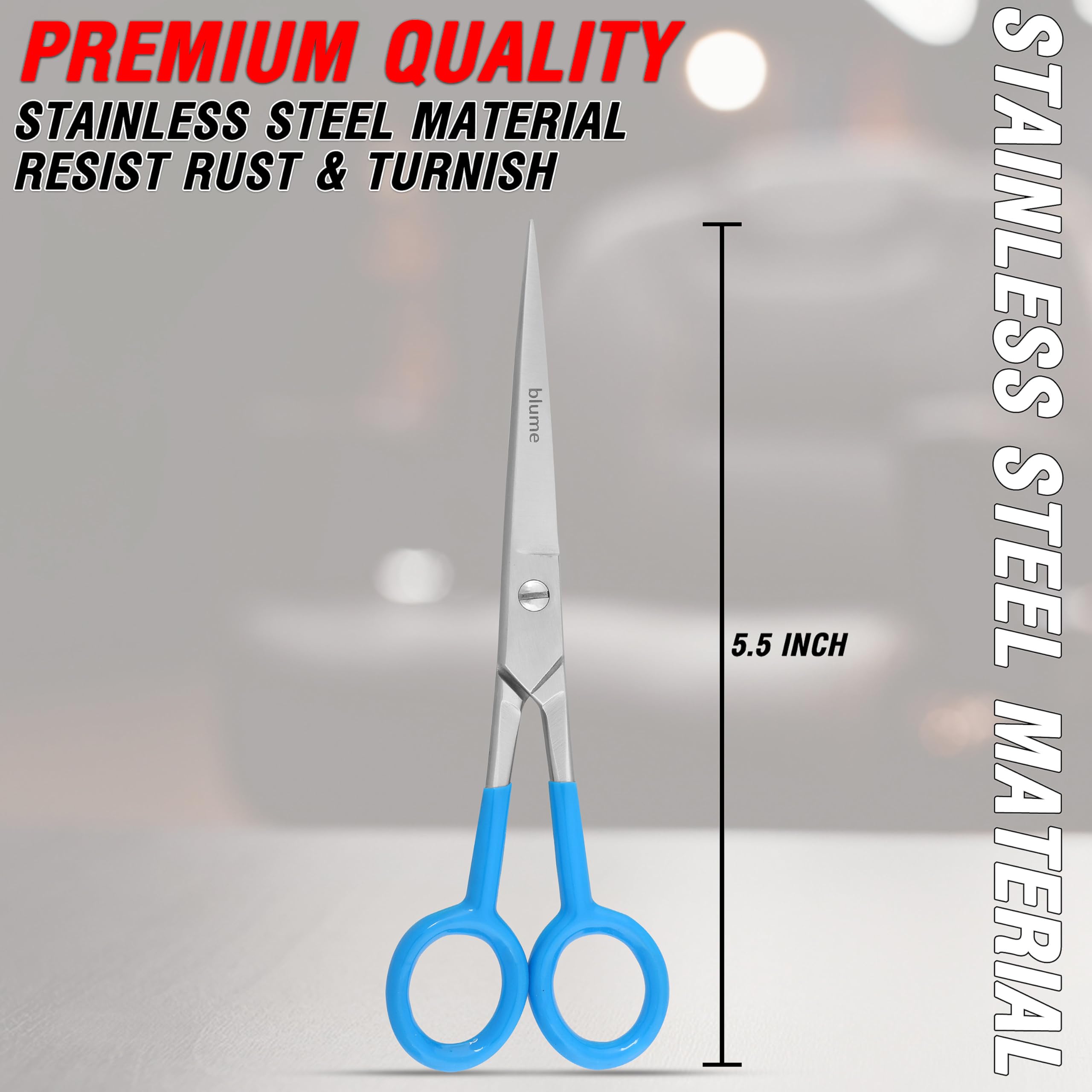 Tijeras de corte de pelo, peluquería, peluquería, peluquería, peluquería, tijeras de acero inoxidable para hombres, mujeres y niños, corte de pelo profesional, súper corte, agarre de PVC, acero