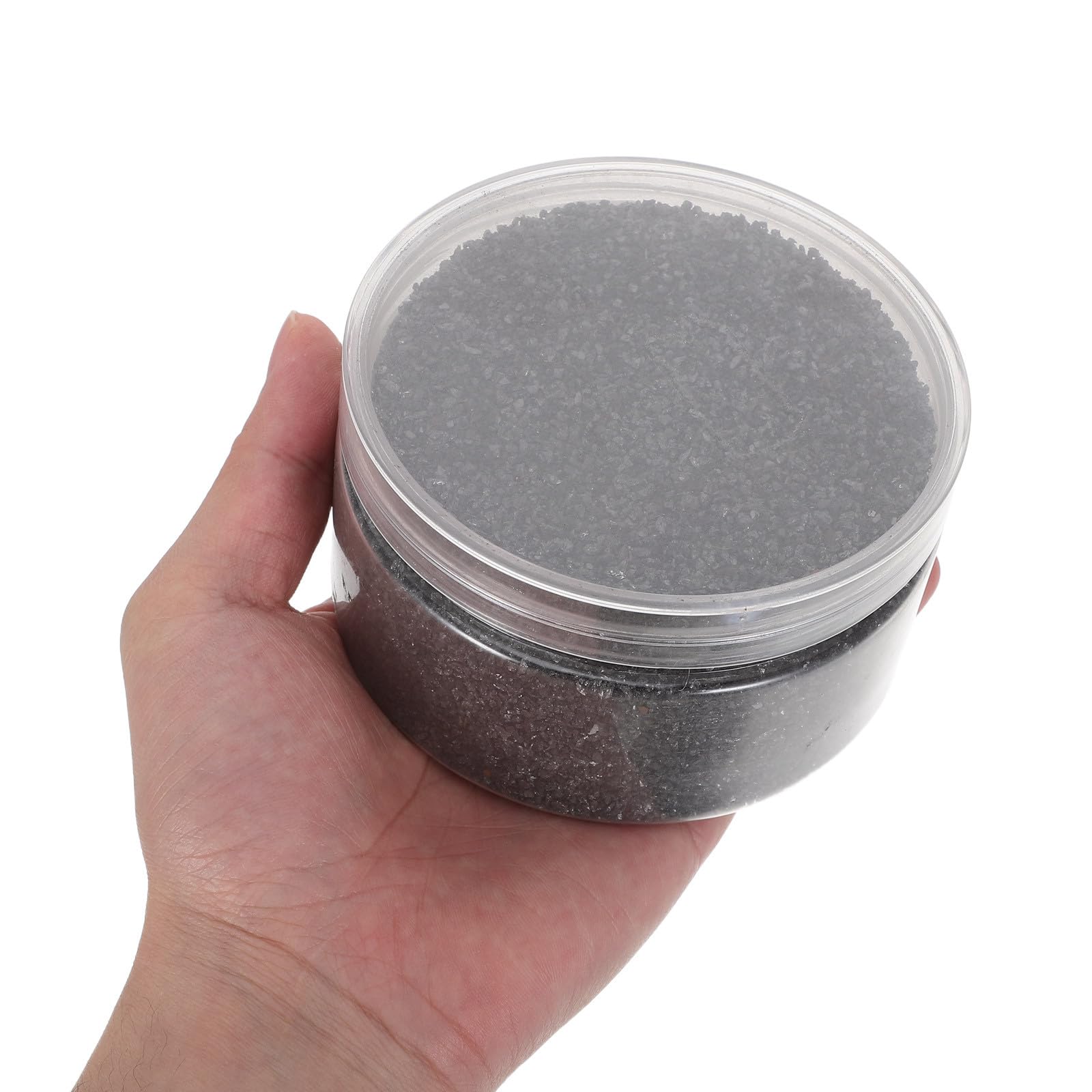 1 caja de carburo de silicio negro de malla 24-1,1 lb. Abrasivo industrial de carburo extra grueso para pulidoras de rocas, ideal para moler materiales duros, pulir piedras, arenar metal y