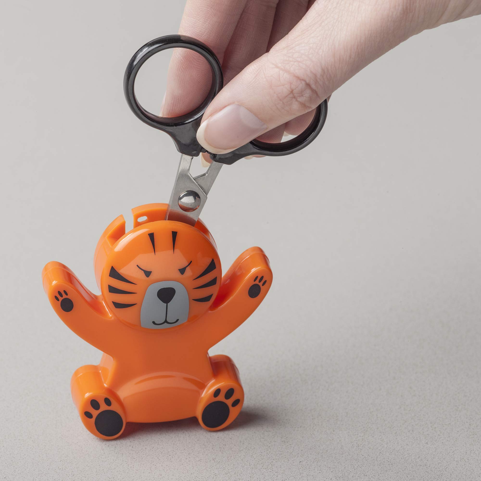 Zeal Mini Scissors, Tiger, One Size - Image 2