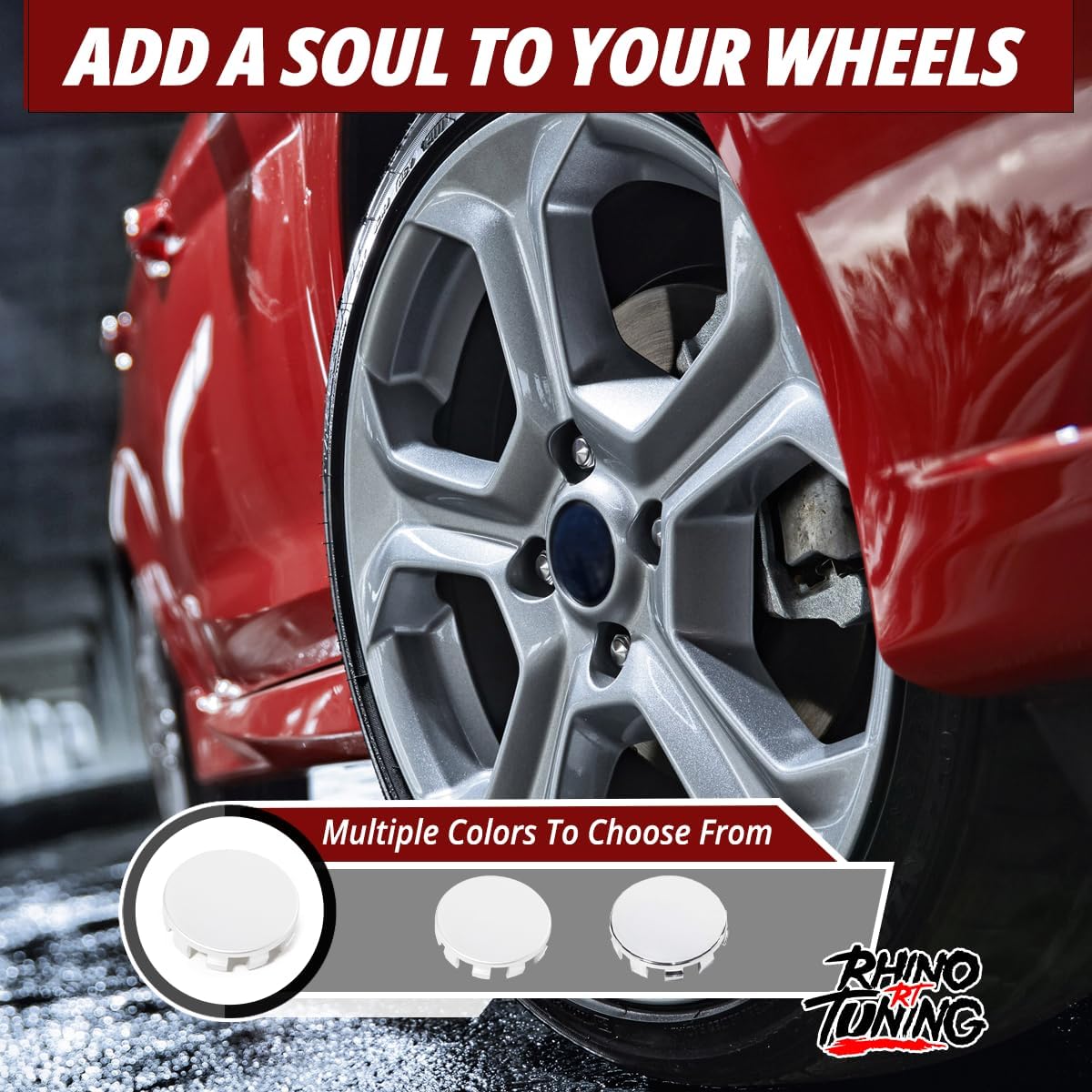 RTrhinotuning 4 PCS 66.6 mm Wheel Center Caps Compatible with 2004-2021 X Series 2006-2021 3 Series 2008-2020 ​​5 Series 36136783536, OD: 2.62 in / 66.6 mm ID: 2.54 in / 64.5 mm Sliver Hub Caps