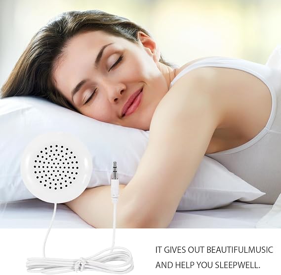 5pcs Pillow Speaker, Under Pillow Speaker for Sleep, 3.5mm Mini Stereo for MP3 Phone Portable CD
