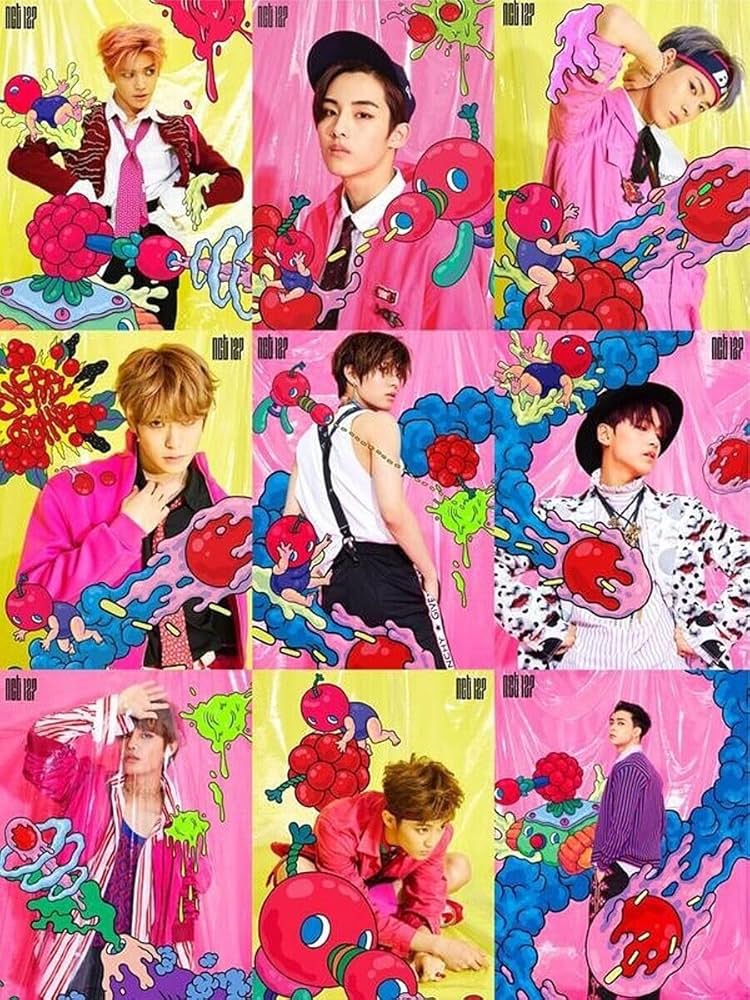 NCT 127 CHERRY BOMB 3rd Mini Album K-POP SEALED: Amazon.sg