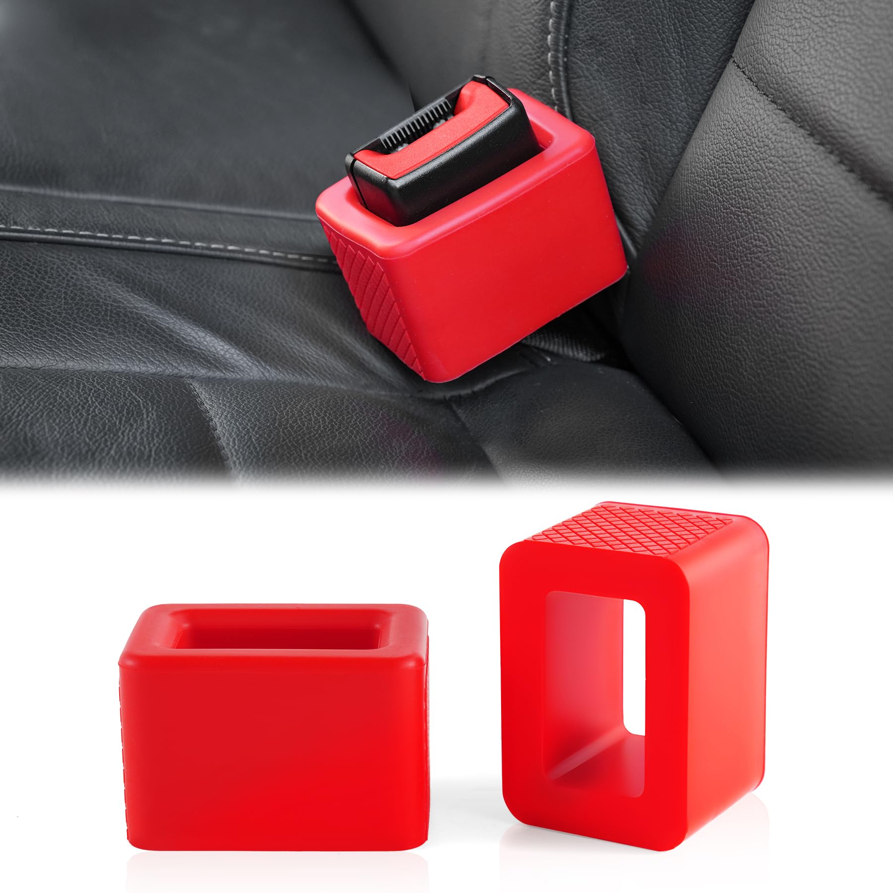 Amiss 2PCS Seat Belt Buckle Holder