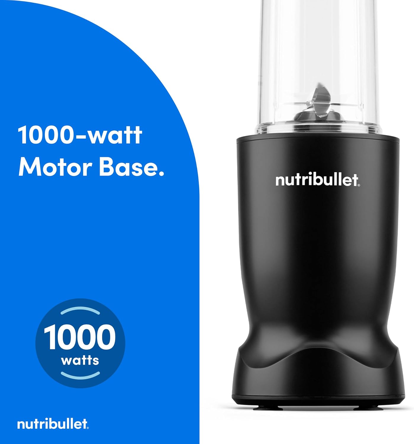 nutribullet Turbo NB50400AK Matte Black, 1000W
