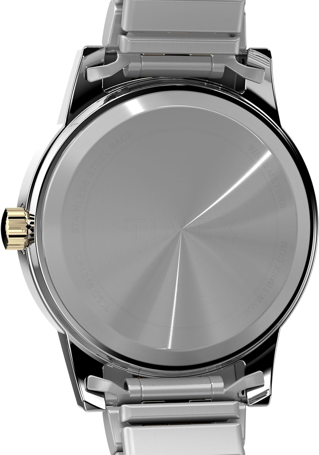 Timex Women's Main Street 25mm Watch - Silver-Tone Expansion Band Mother of Pearl Dial Silver-Tone Case