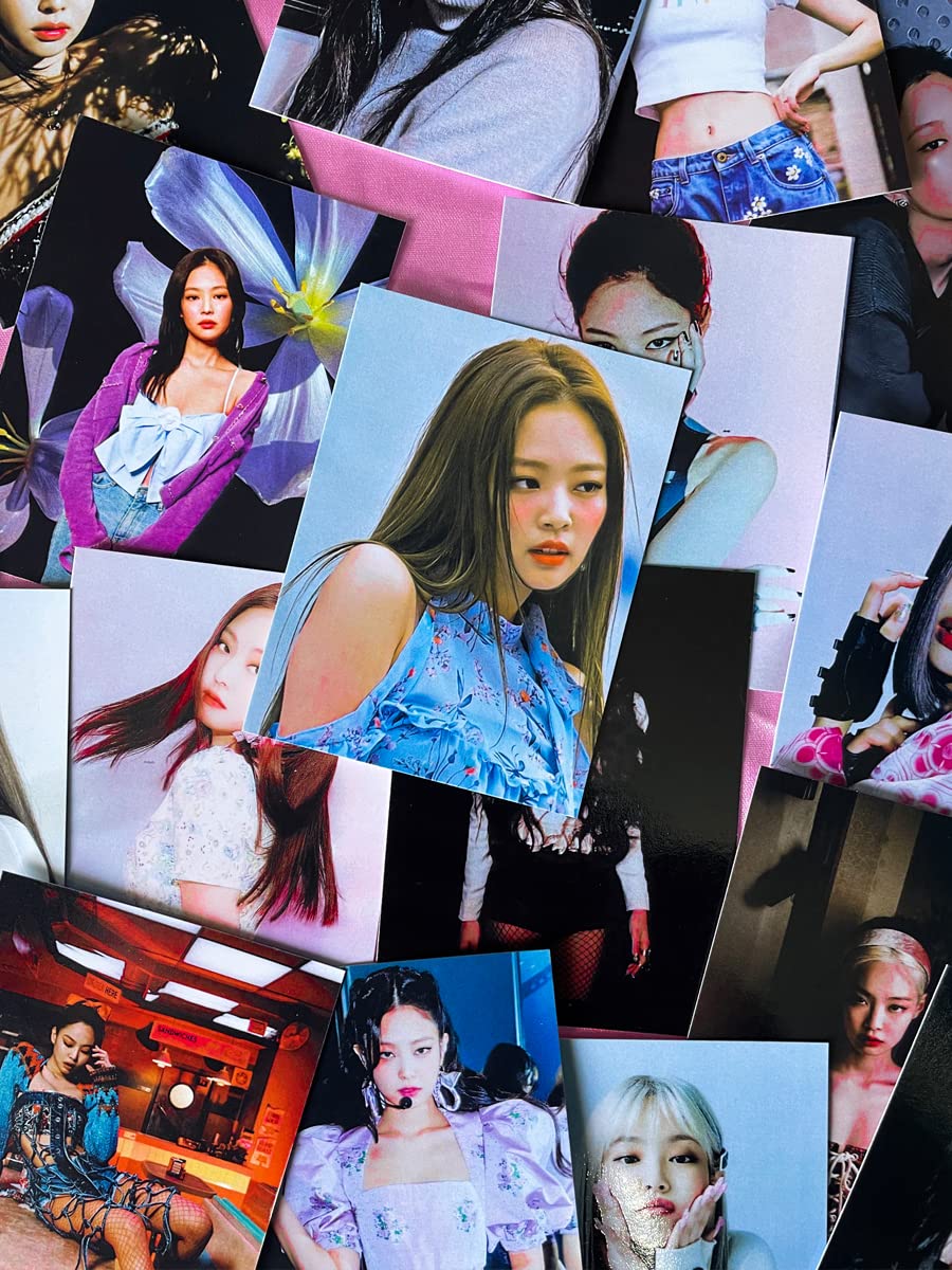 SINCE 7 STORE Blackpink Jennie Solo Lomo Cards Pack of 18 Premium