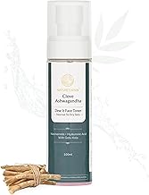 Nature’s Kinn Clove Ashwagandha Face Toner | Hydrating & Soothing Toner for Normal to Dry Skin | With Niacinamide, Hyaluronic Acid & Gotu Kola | Alcohol-Free, No Parabens or Sulphates | 100ml