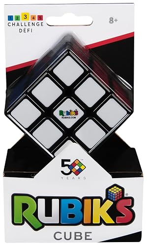 Funskool Rubik’s Cube, The Original 3x3 Colour-Matching Puzzle, Classic Problem-Solving Cube