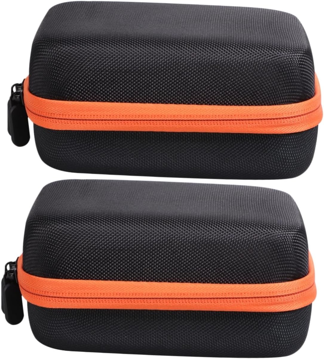 Didiseaon 2pcs Slot Storage Bag Eva Case for Bottles Shockproof Organizer for Travel and Home Use Orange