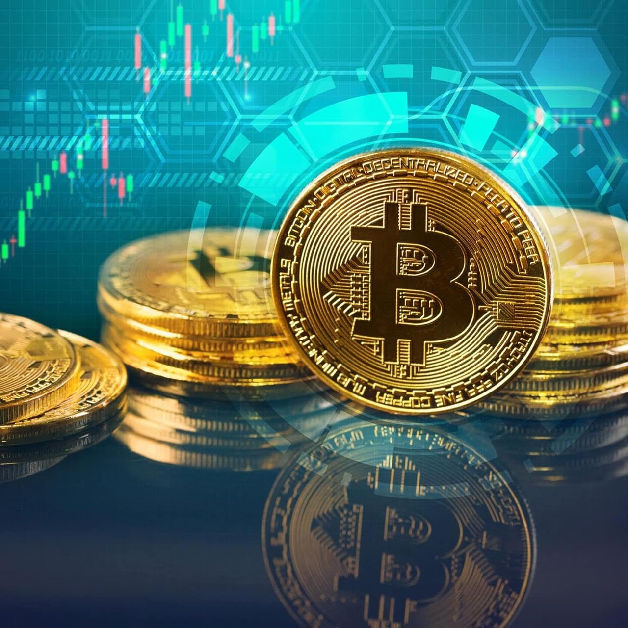 Amazon.com: Naturiway 1Pcs 24K Gold Plated Bitcoin Commemorative 