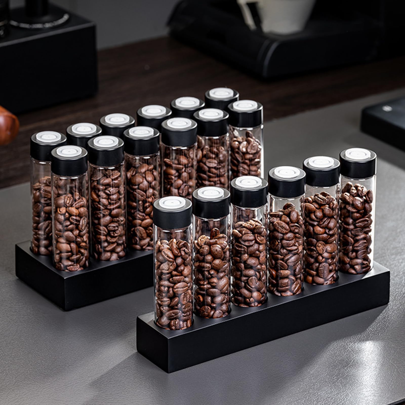 Kaffee-Röhren-Zubehörhalter, geeignet für Enthusiasten, Geschenk für Kaffee-Zubehör