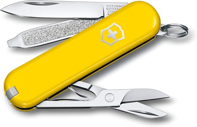 Victorinox Pocket Knife, Plastic Other, Sunny Side, 58 mm