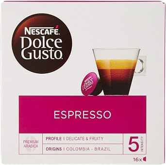 Nescafé Dolce Gusto Café Espresso, 16 Cápsulas : Amazon.es: Alimentación y  bebidas