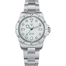watchdives WD1969/ WD1969B Pro Dive Watches VH31 Sweep Second Quartz Watch 38mm Sapphire Crystal Luxury Wristwatch 200m Diving Watch for Men