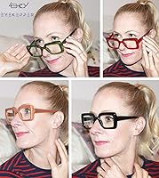 Vista 2 de Eyekepper Paquete de 4 lentes de lectura progresivos multienfoque con bloqueo de luz azul para mujeres sin línea multifocal