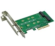 Sintech M.2(NGFF) PCIe SSD to PCIe X4 Or SATA SSD to SATA Adapter Card