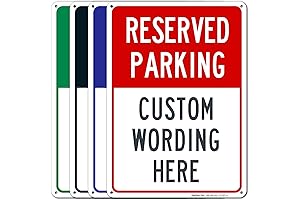 Sigo Signs Reserved Parking Signs: Your Go-To for Reserved Parking Enforcement