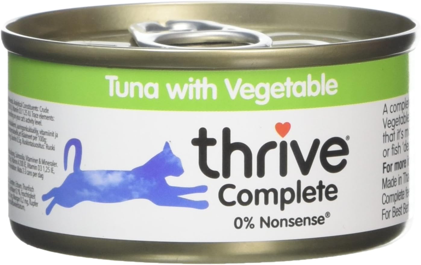 Thrive Cat Food Complete Tuna with Vegetable, Pack of 6 Amazon.co.uk