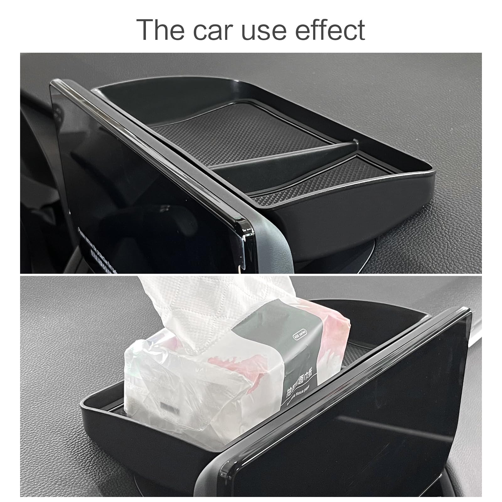 ZUMAHA Scatola Portaoggetti Console Centrale Dell'auto per NIO ET7 2022 2023 Organizer Vassoio Storage Box Interni Accessori