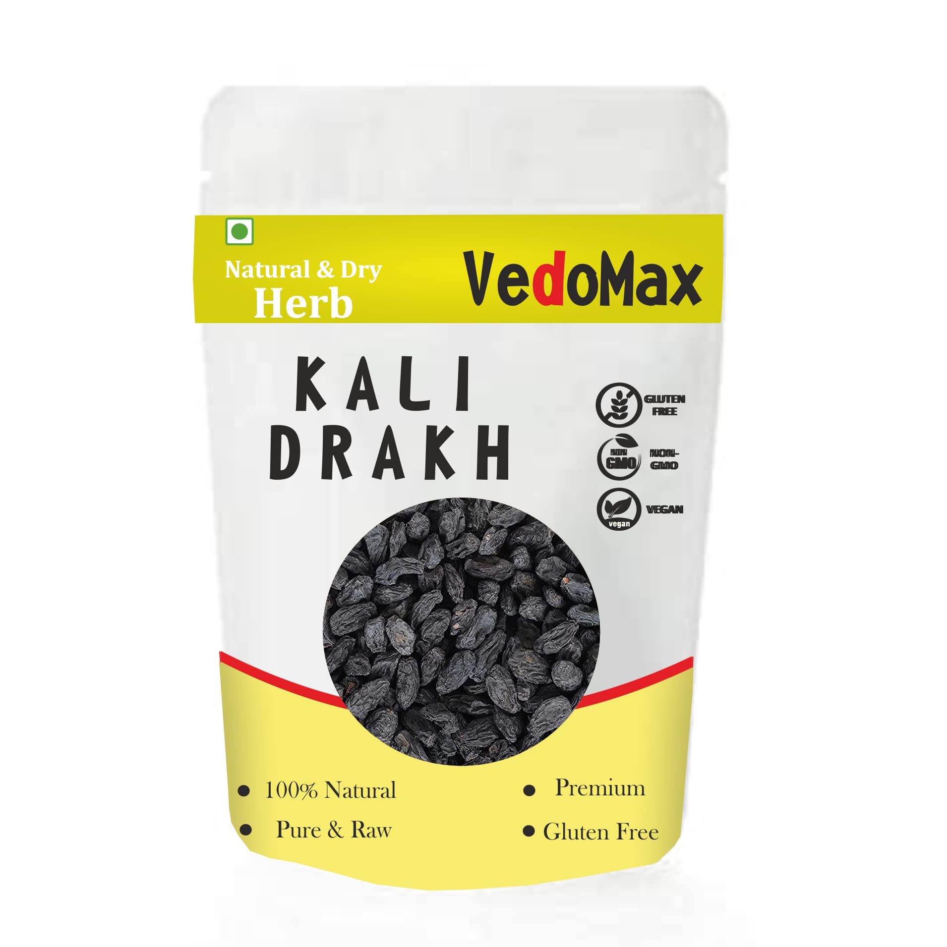Vedomax Kala Munakka [With Seed]- Kali Drakh – Kaali Dakh – Daakh – Black Raisin (800 gm) (B0BYDJLSWC) Amazon Price History, Amazon Price Tracker