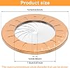 Creador de círculos, regla rotativa ajustable para medir y dibujar círculos, trazador multifuncional, herramientas rotativas para dibujo técnico, tallado y carpintería 5