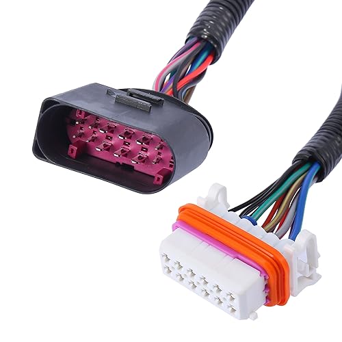 Miniatura 5 de X AUTOHAUX Arnés de cableado para faros delanteros de coche 95563123911 para Porsche Cayenne 2003-2006 4.5L para Porsche Cayenne 2004-2006 3.2L