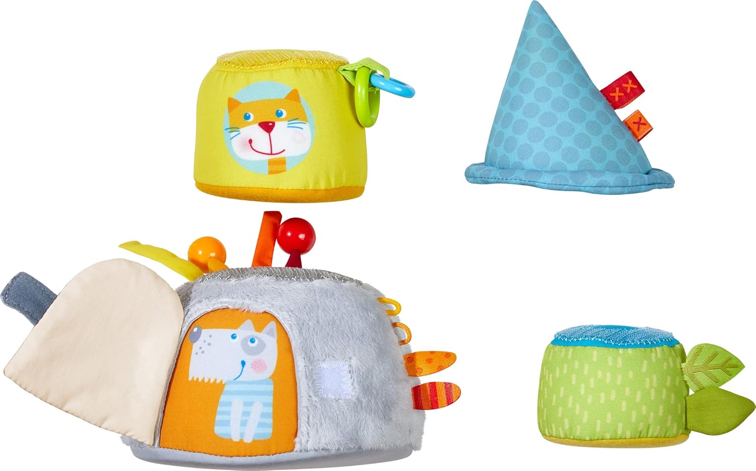 HABA 306452 - Stacking Figure - Animals in Height, Toy for Babies. More 10 Months