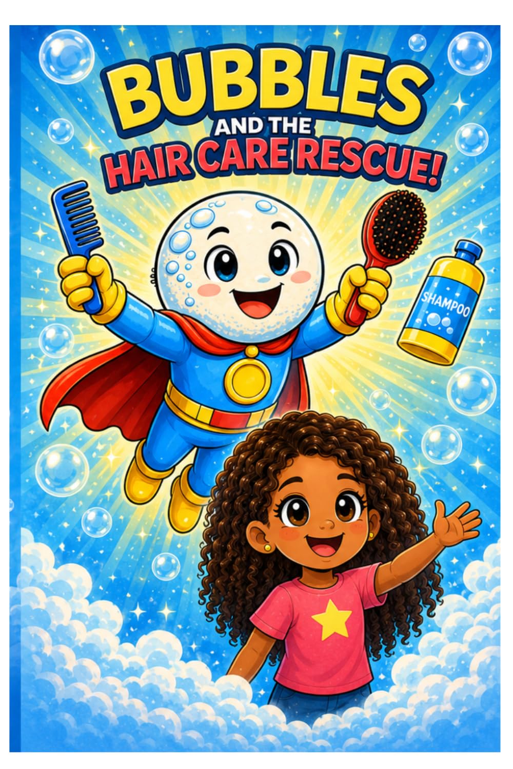 Bubbles and The Hair Care Rescue (Bubbles The Hygiene Super Hero Health Habits A-Z : Clean Habits everyday Keeps the Germs Away)