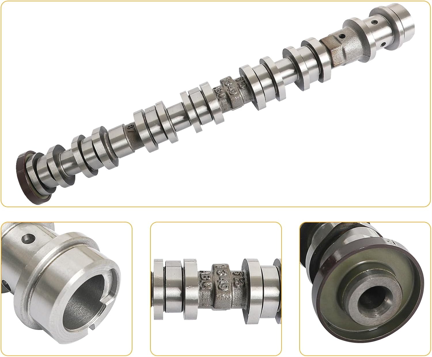 5047912AA Left Side Intake Exhaust Engine Camshaft For Jeep Grand Cherokee Dodge Durango Chrysler Ram 2016-2024 3.6L V6 Replace 5047912AC, 5047912AB, 5047912AD, 05047912AD