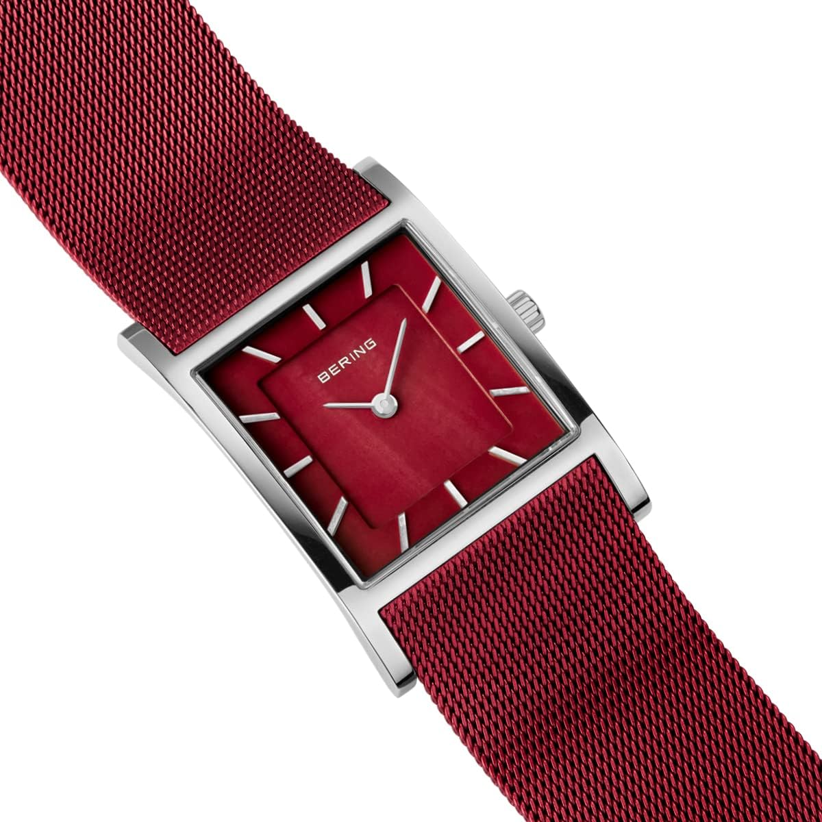BERING Women Analog Quartz Classic Collection Watch with Stainless Steel Strap & Sapphire Crystal