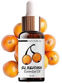 Sea Buckthorn Oil | Seabuckthorn Oil | 100% Essential Oil Pure & Natural for Skin & Hair Care – 15 ML
