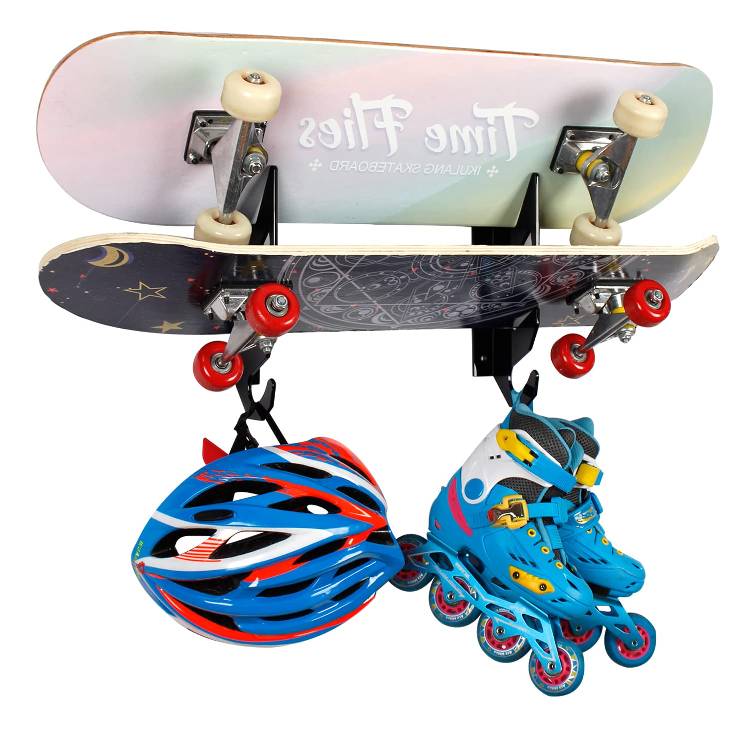 Supporto Parete Skateboard Porta Sci Da Muro Supporto Da Parete